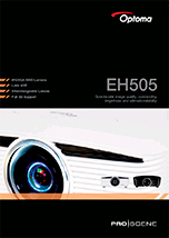 Брошюра Optoma EH505