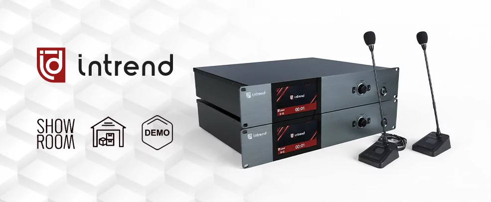 Intrend ICS Professional ─ цифровая конгресс-система с большими возможностями