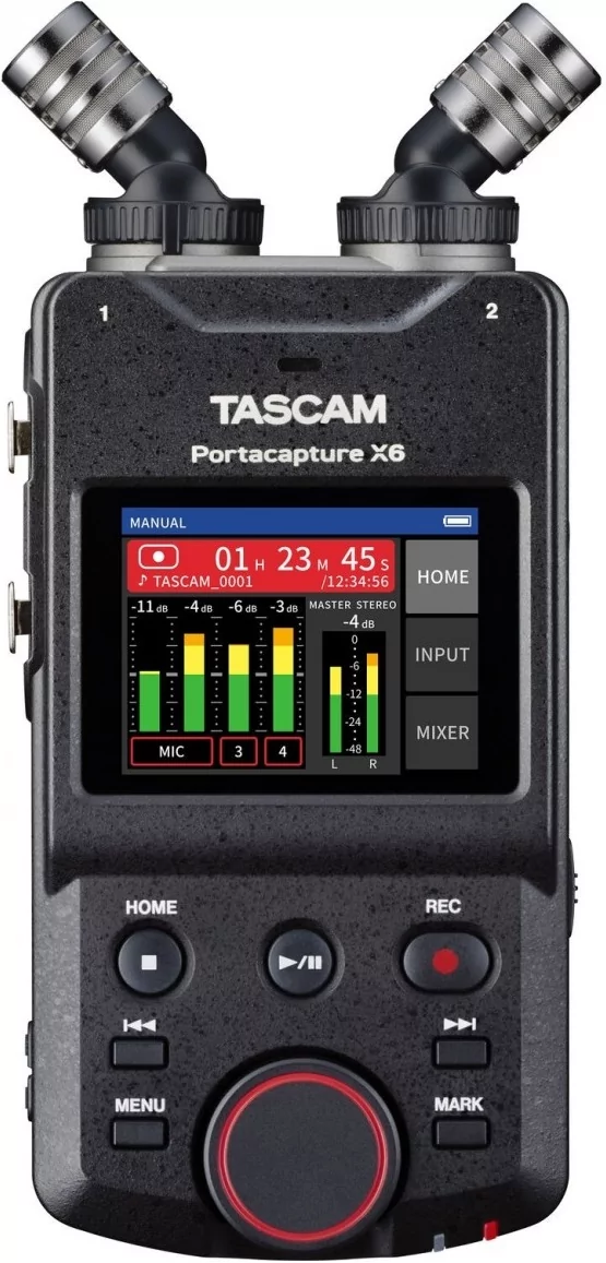 Рекордер мобильный Tascam Portacapture X6