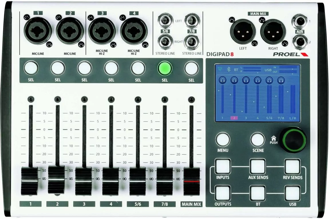Микшерный пульт PROEL DIGIPAD8 2