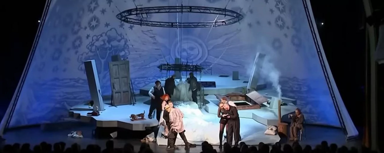 Кейс: проекторы Panasonic cоздали уникальную атмосферу спектакля в МХТ им. Чехова