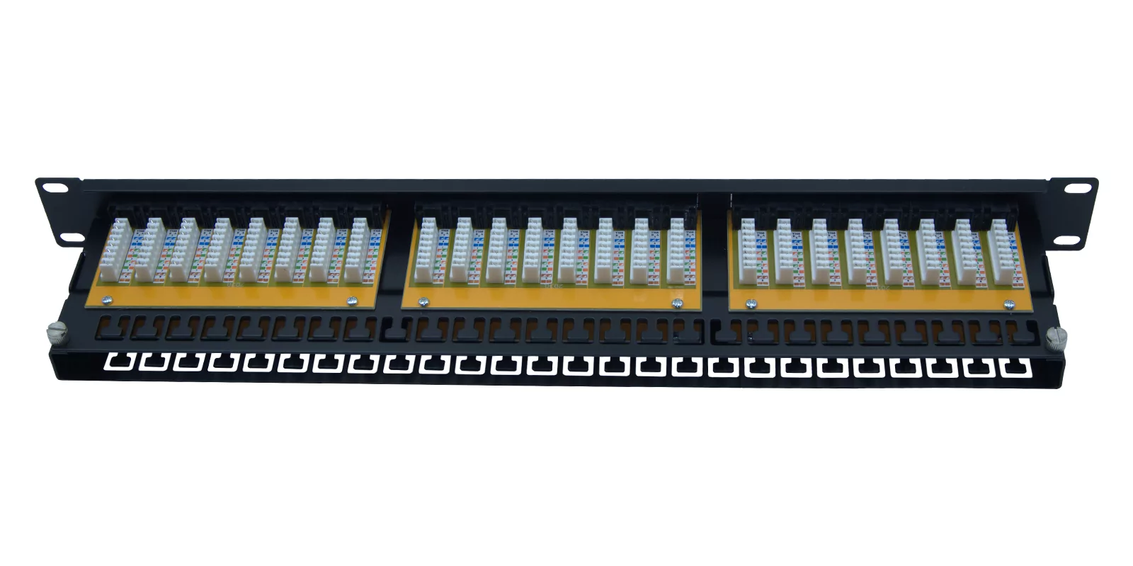 Патч-панель 19" Wize Pro W1U48CAT6 2