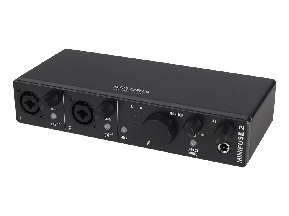 Аудиоинтерфейс USB Arturia MiniFuse Recording Pack Black 7