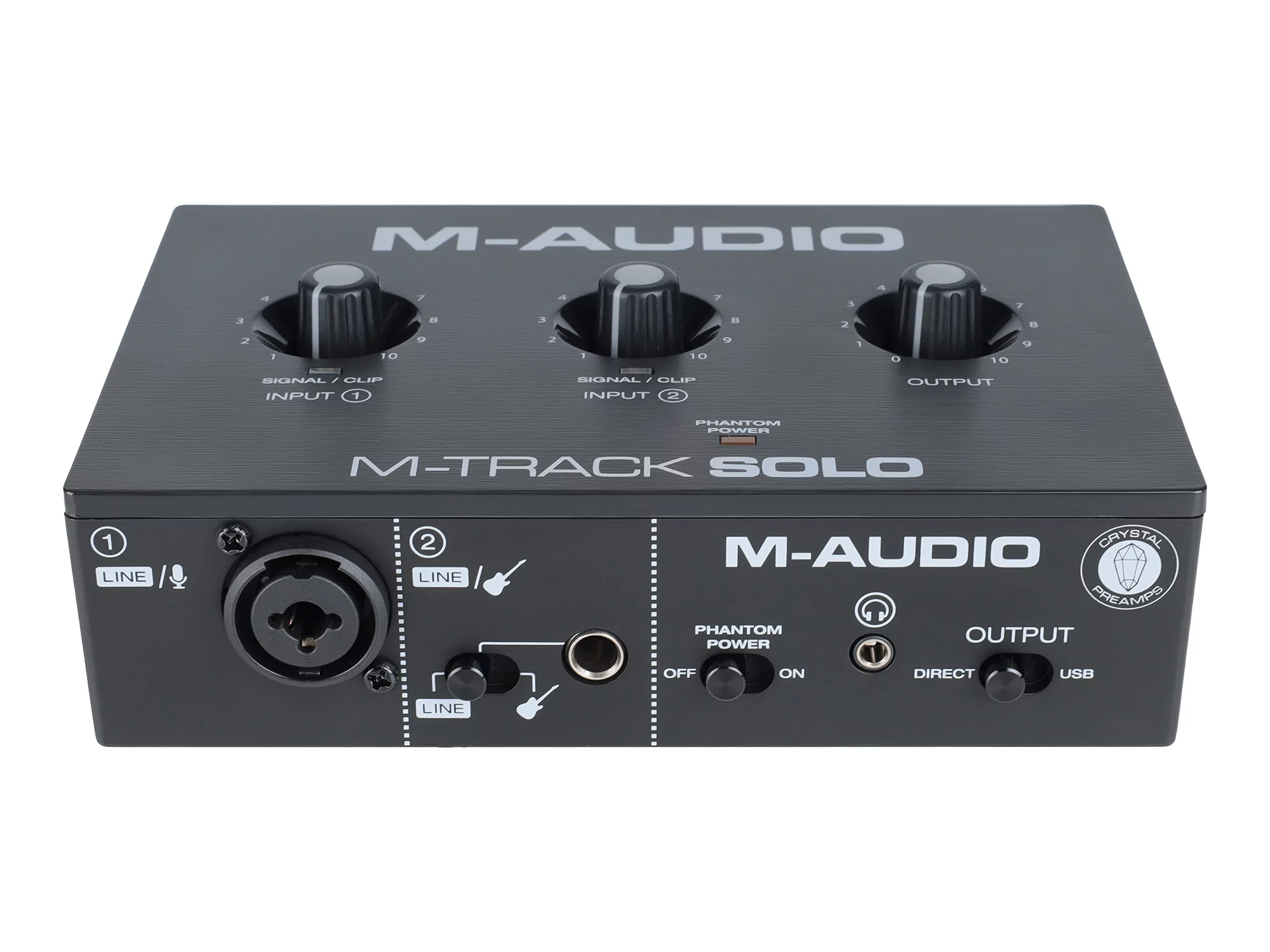 Аудиоинтерфейс USB M-audio M-Track Solo 2