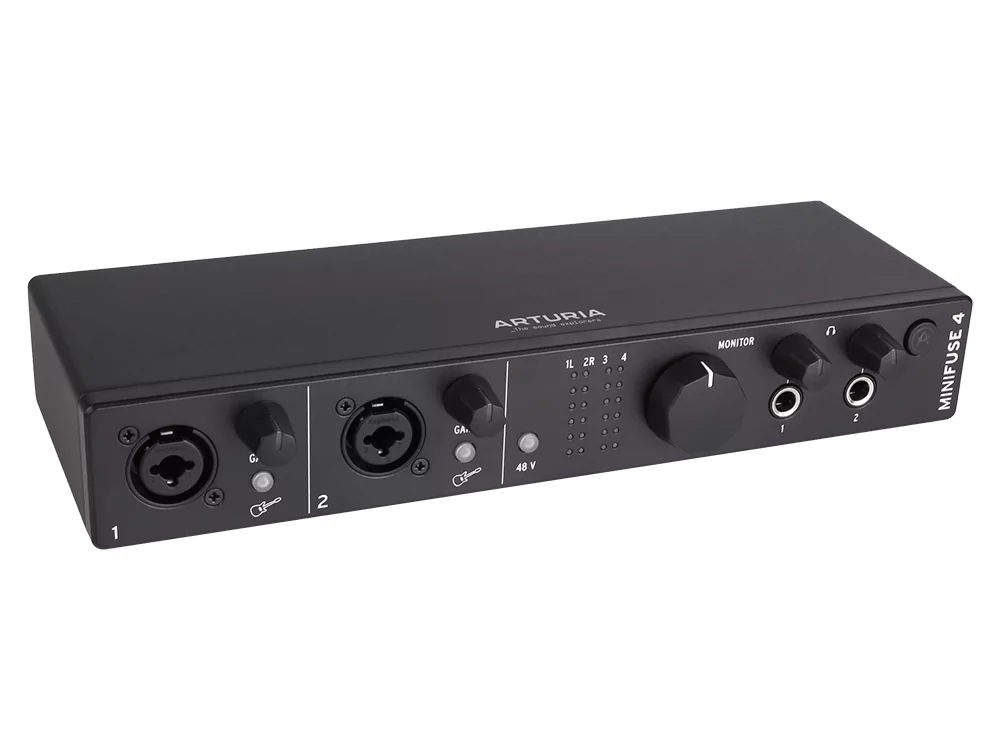 Аудиоинтерфейс USB Arturia MiniFuse 4 Black 8