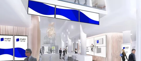 Оживите коммуникацию с помощью цифровых аватаров Phygital Signage