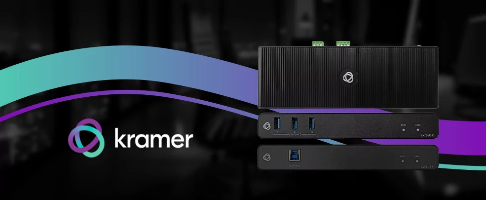 Kramer EXT3-U3-T и EXT3-U3-R — передатчик и приемник USB 3.2 по витой паре HDBaseT