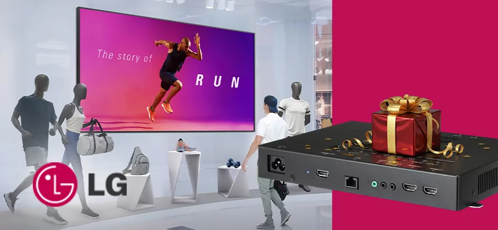 LG 110UM5J-B ─ большой экран по небольшой цене и медиаплеер в подарок