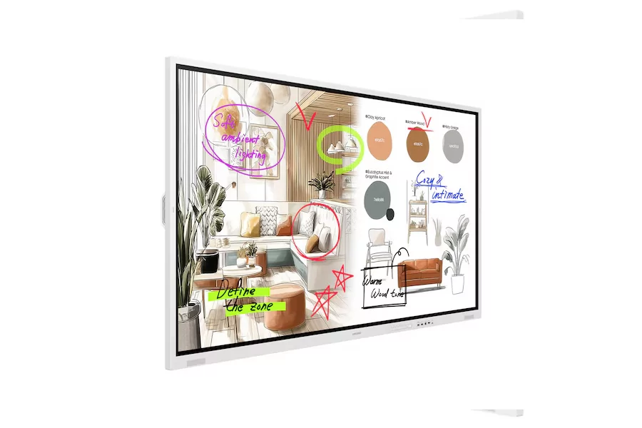 Интерактивный дисплей FLIP Samsung WM55FX 5