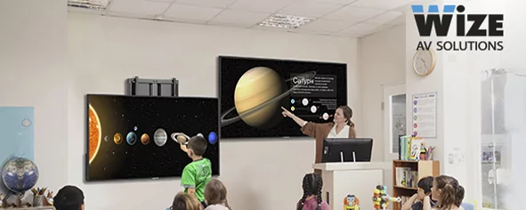 Крепления Wize для дисплеев с регулировкой по высоте