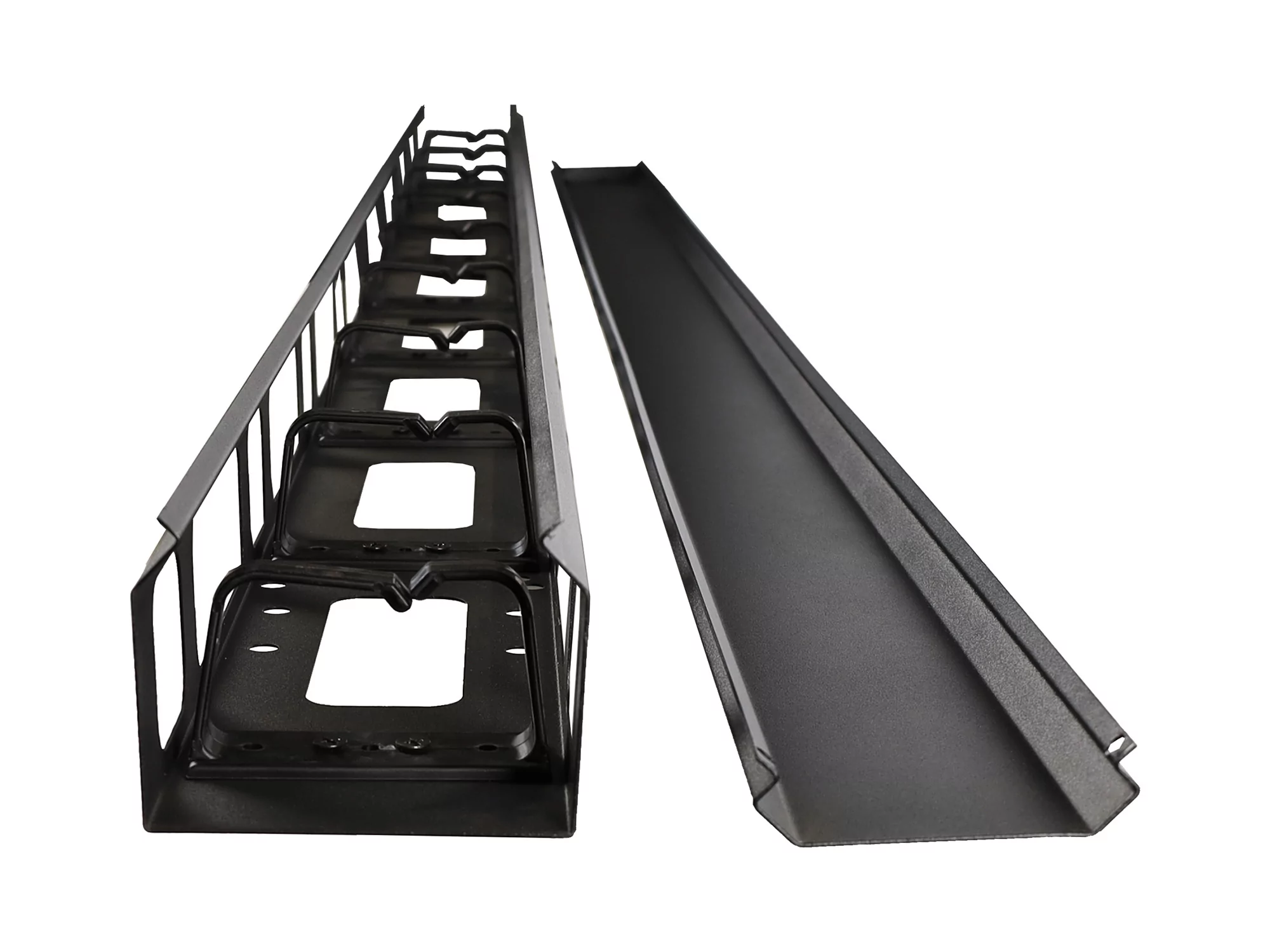 Вертикальный кабельный организатор Wize Pro WCABV42U 8