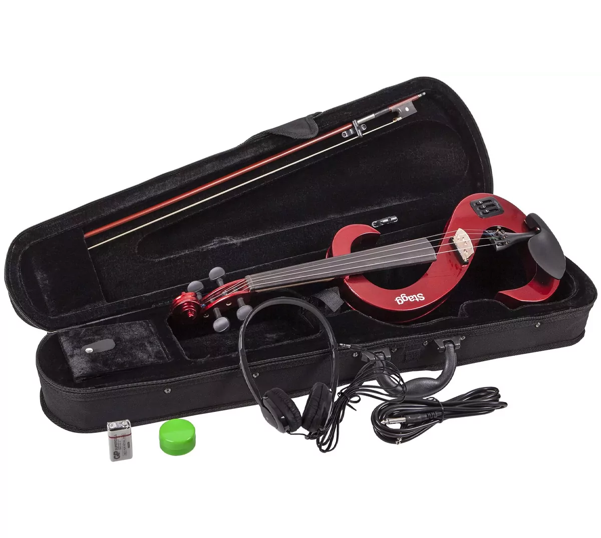 Электроскрипка STAGG EVN-4/4 MRD