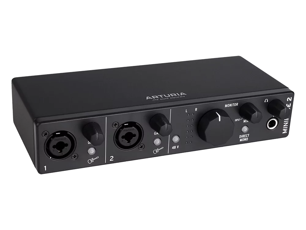 Аудиоинтерфейс USB Arturia MiniFuse 2 Black 8