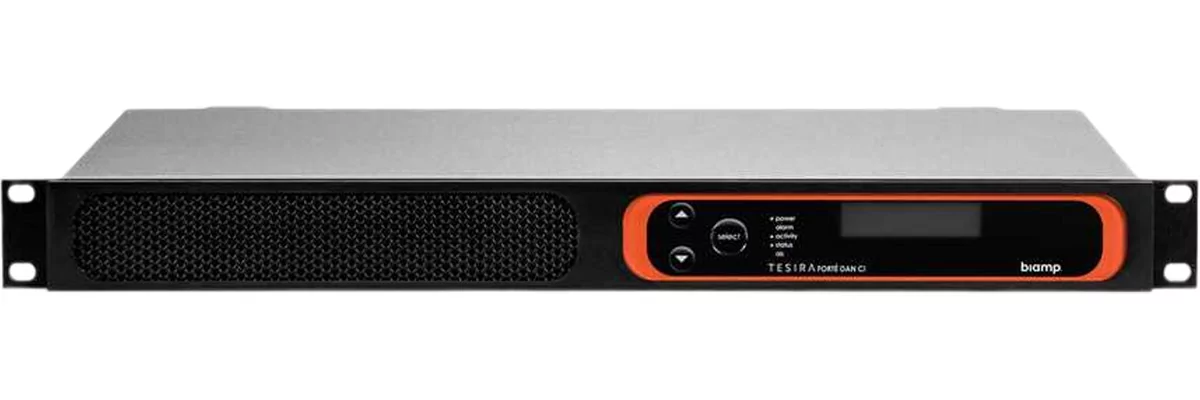 Аудиопроцессор Biamp TesiraFORTE DAN CI