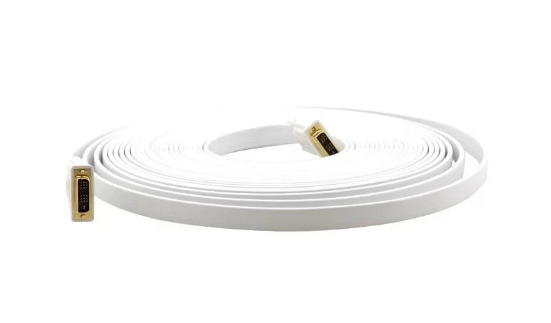 Кабель DVI-D Kramer Electronics C-DM/DM/FLAT(W)-15