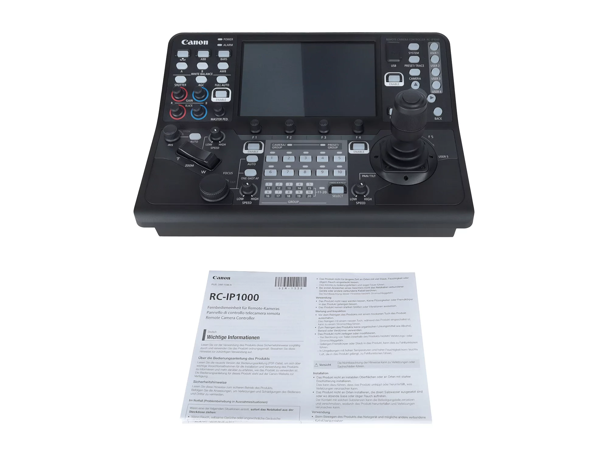 Панель управления (контролер) Canon RC-IP1000 7