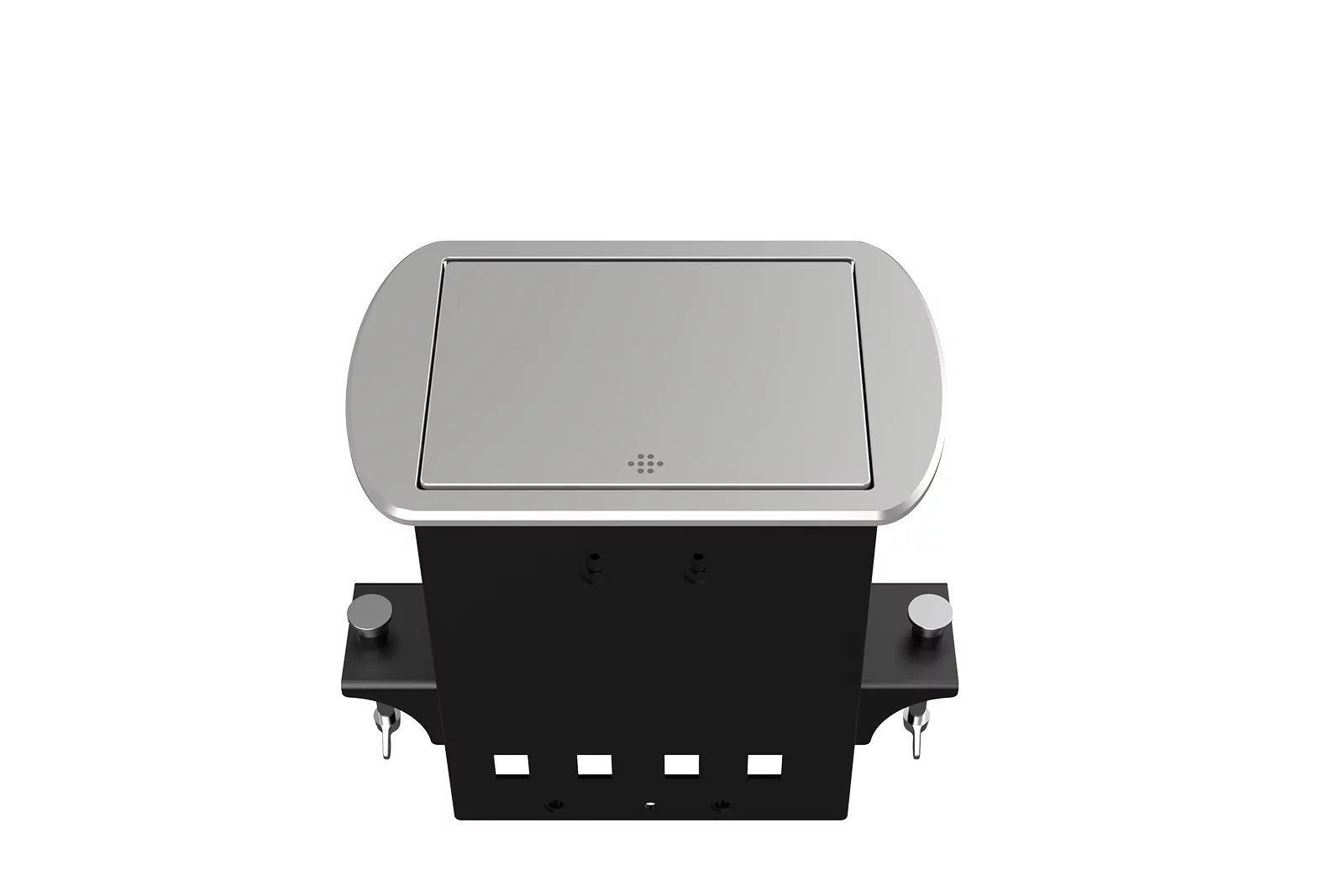 Прямоугольный металлический корпус Wize Pro WRTS-M-4CBOX-S 4