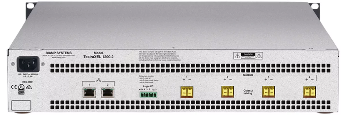 Усилитель Biamp TesiraXEL1200.2 2