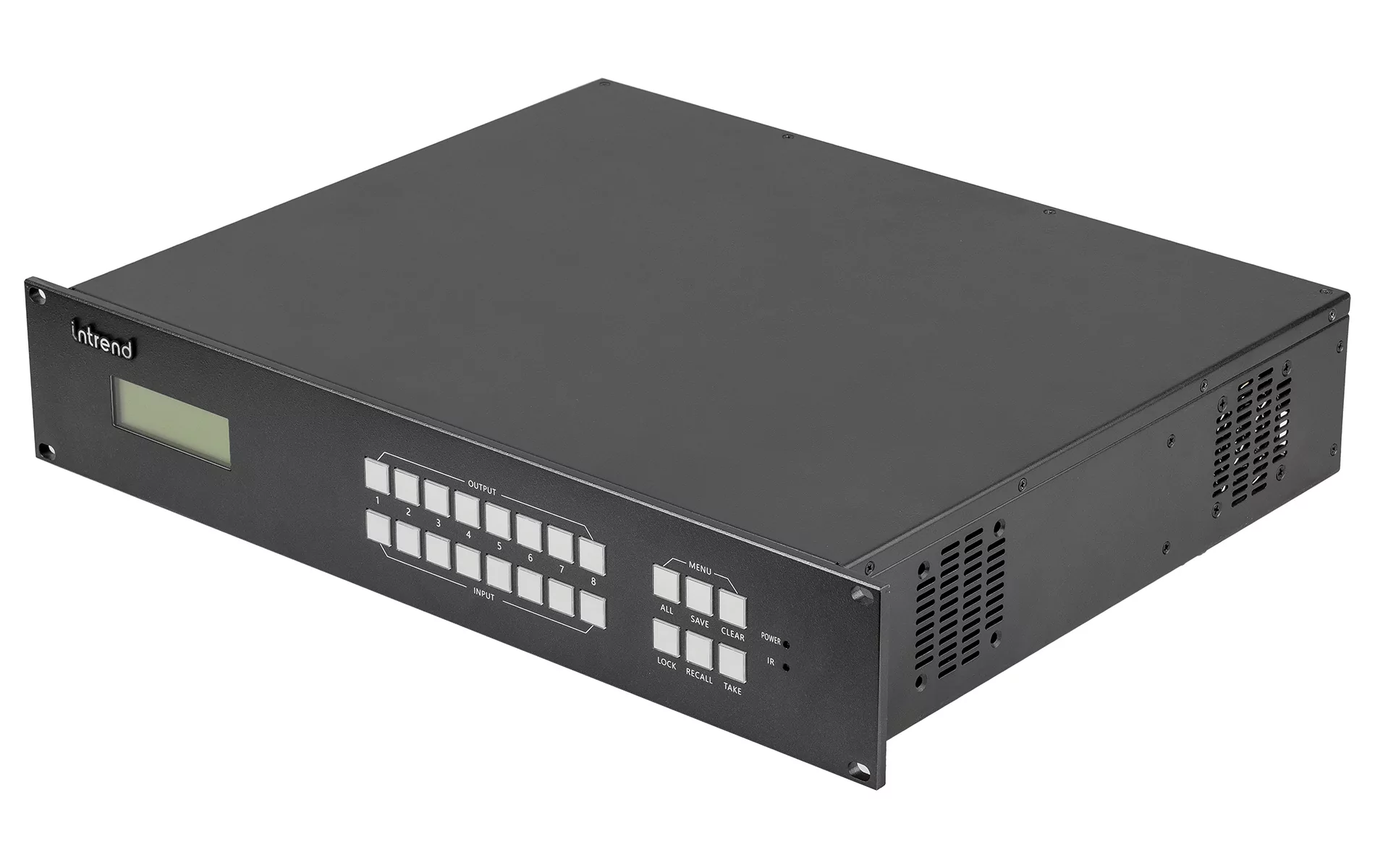 Шасси модульного матричного коммутатора Intrend ITMMS-8x8