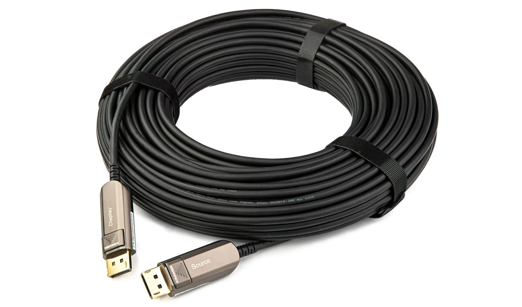 Малодымный кабель DisplayPort 1.4 Kramer Electronics CLS-AOCDP/UF-262