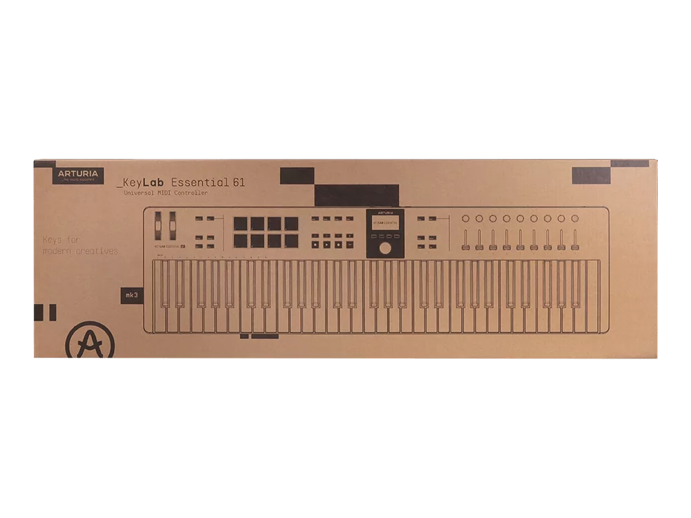 MIDI клавиатура Arturia KeyLab Essential 61 mk3 Black 16