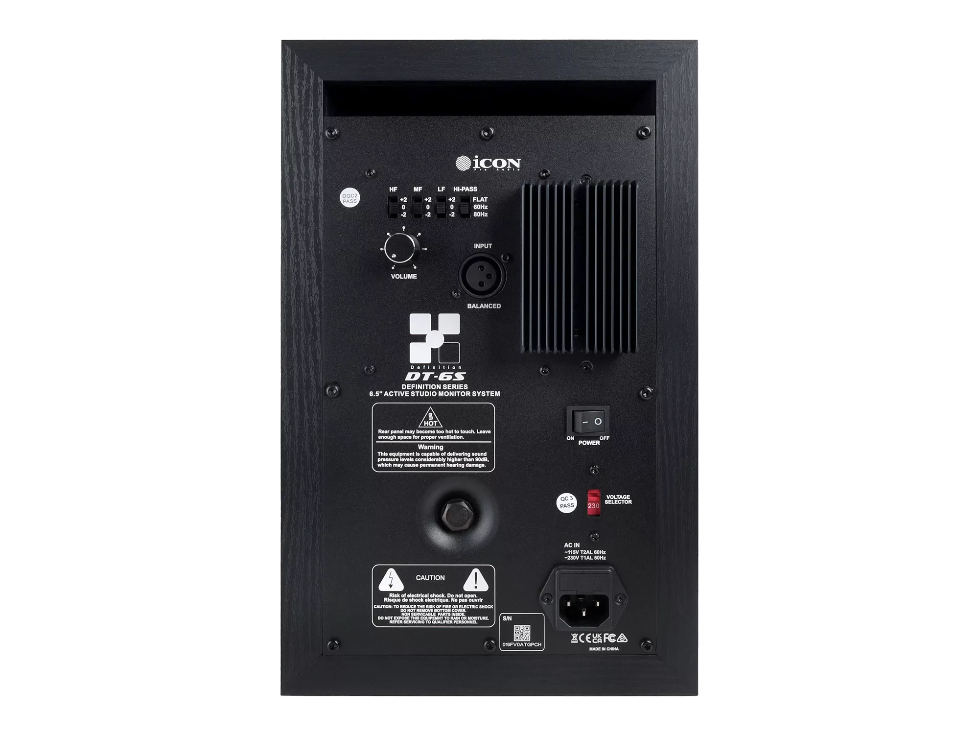 Акустическая система (студийный монитор) Icon DT-6S 5