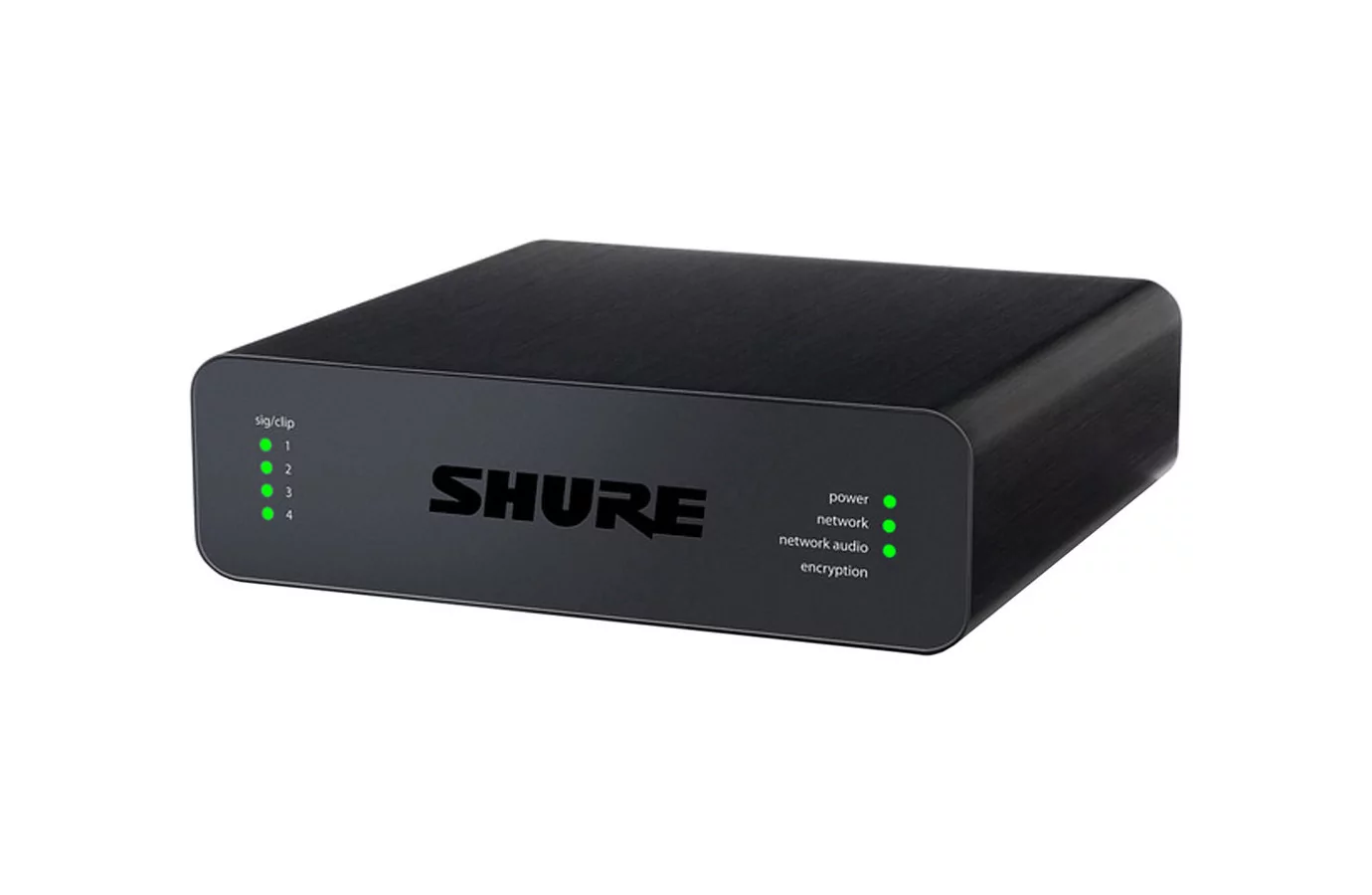 Четырехканальный Dante аудиоинтерфейс SHURE ANI4IN-BLOCK