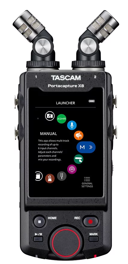 Рекордер мобильный Tascam Portacapture X8 5