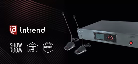 Intrend ICS Standart ─ проводная  дискуссионная конферец-система со склада AUVIX