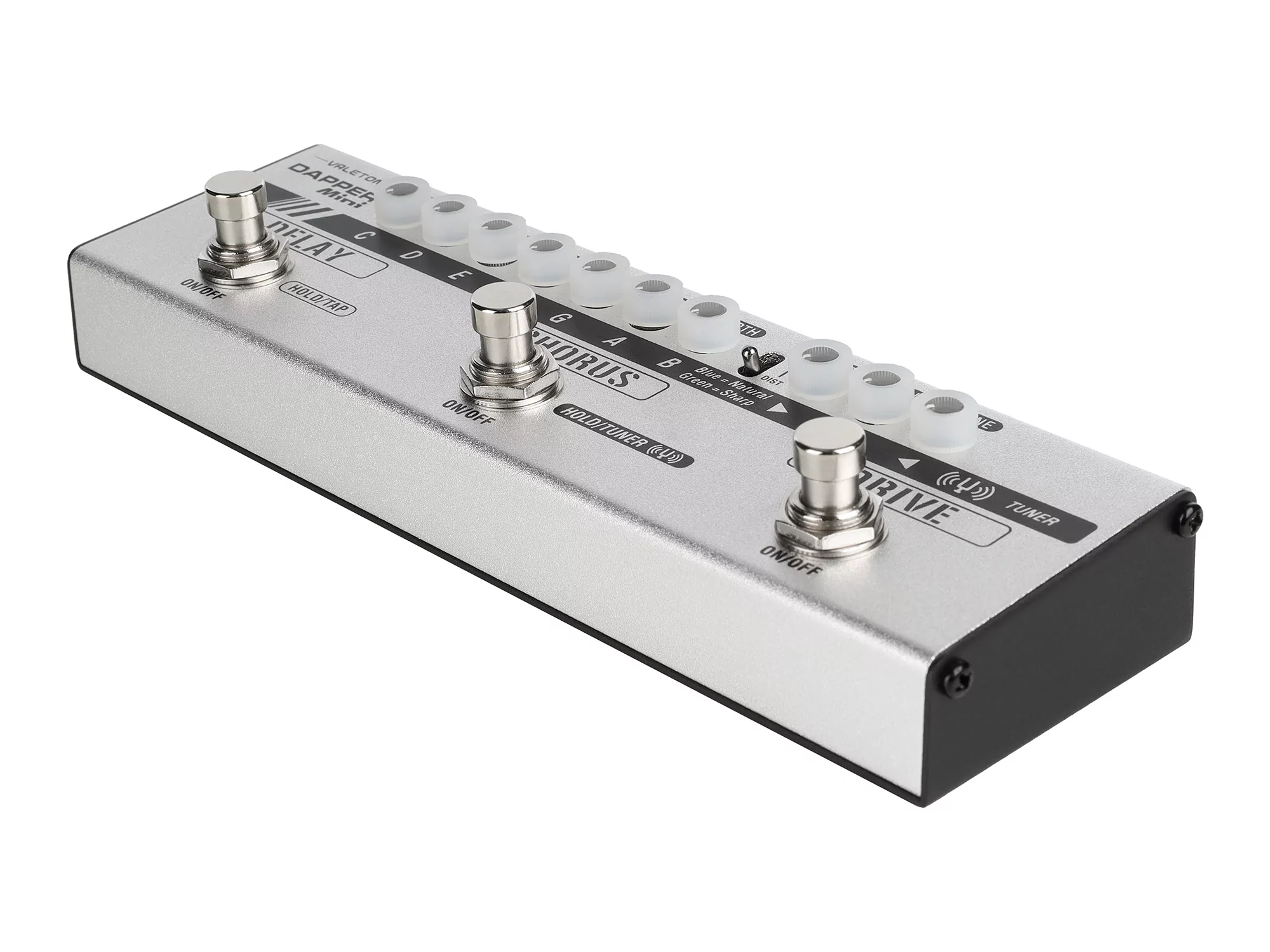Напольная компактная гитарная педаль Dapper Mini Valeton MES-1 5