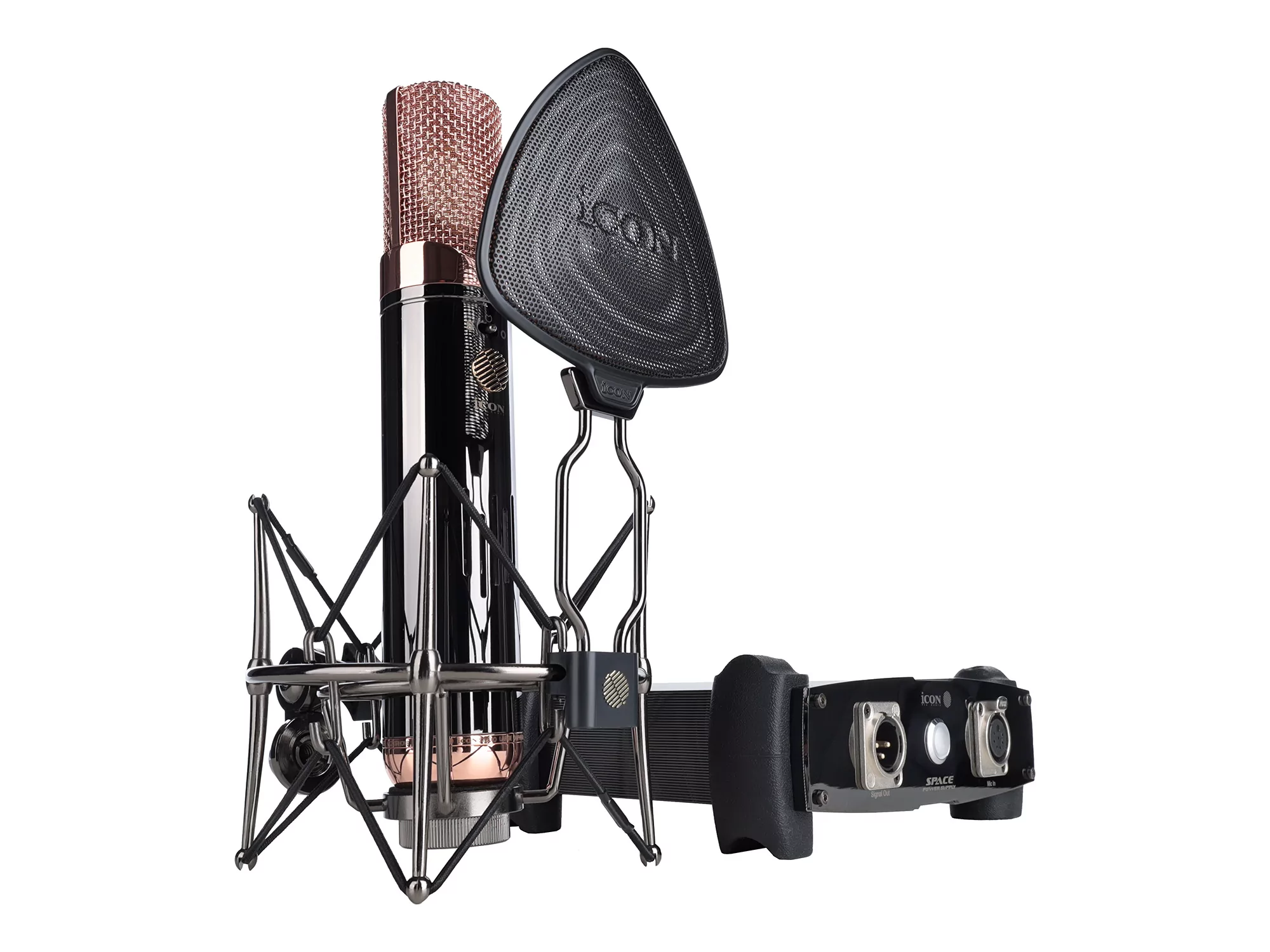 Профессиональный студийный ламповый микрофон Icon Space 251 43