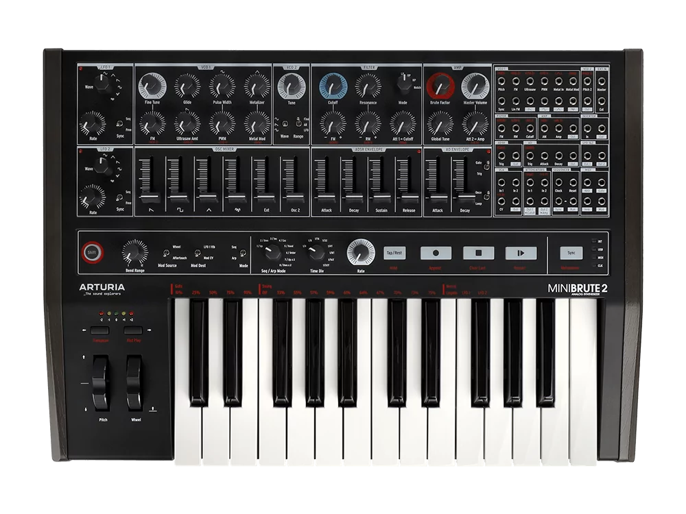 Синтезатор Arturia MiniBrute 2 Noir