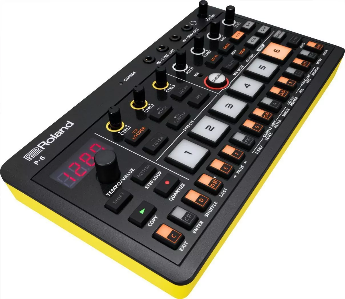 Компактный креативный сэмплер ROLAND P-6 2