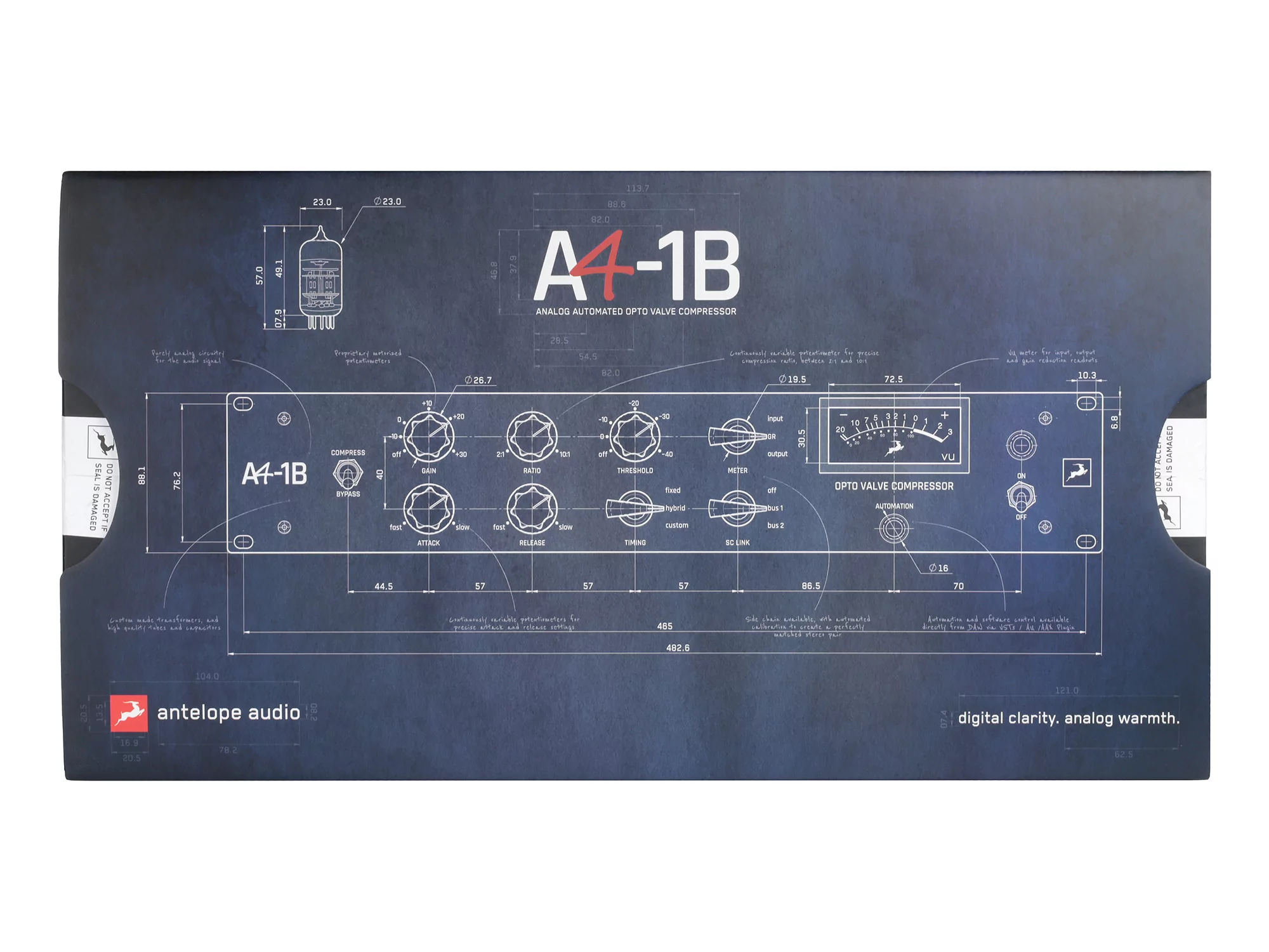 Компрессор Antelope Audio A4-1B Opto Valve Compressor 20