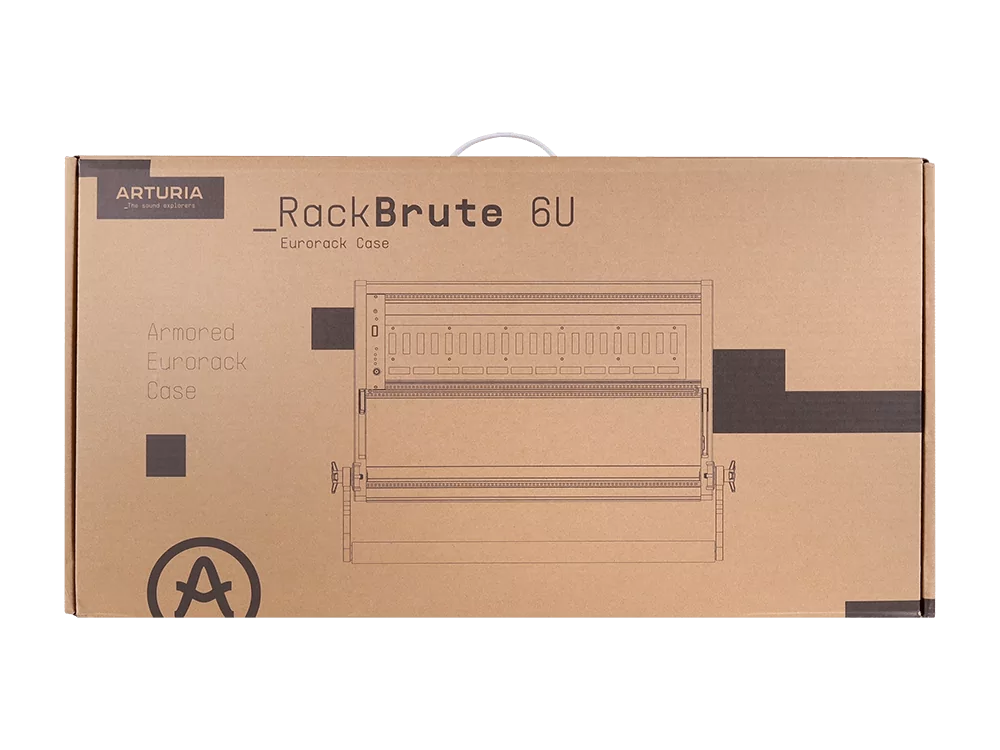 Шасси для Eurorack-модулей Arturia RackBrute 6U Noir 12