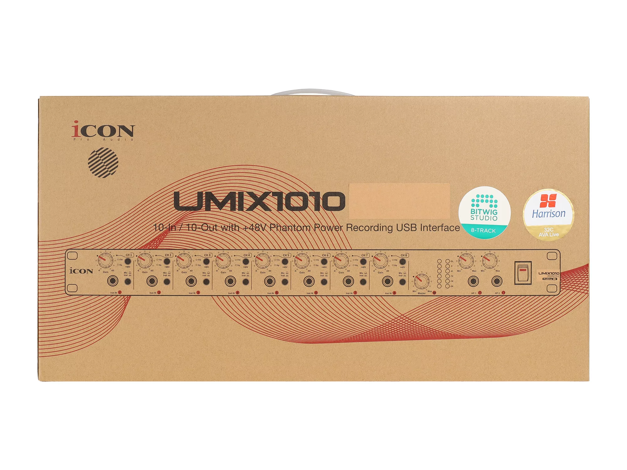 Аудиоинтерфейс USB Icon UMix 1010 Rack 15