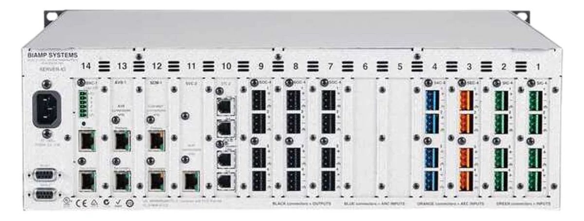 Аудиопроцессор Biamp TesiraSERVER-IO AVB 2