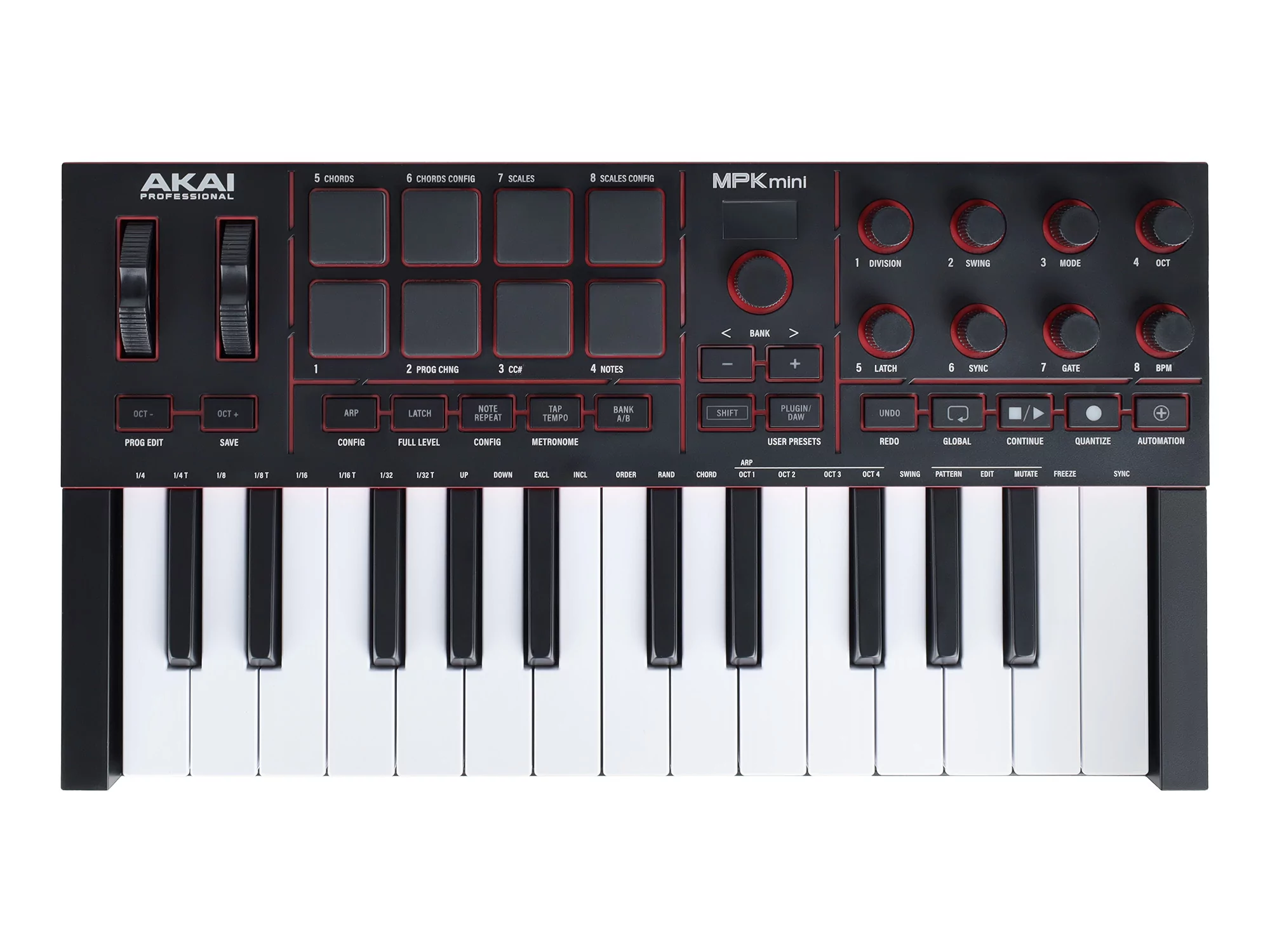Миди-клавиатура AKAI MPK Mini IV Black 5