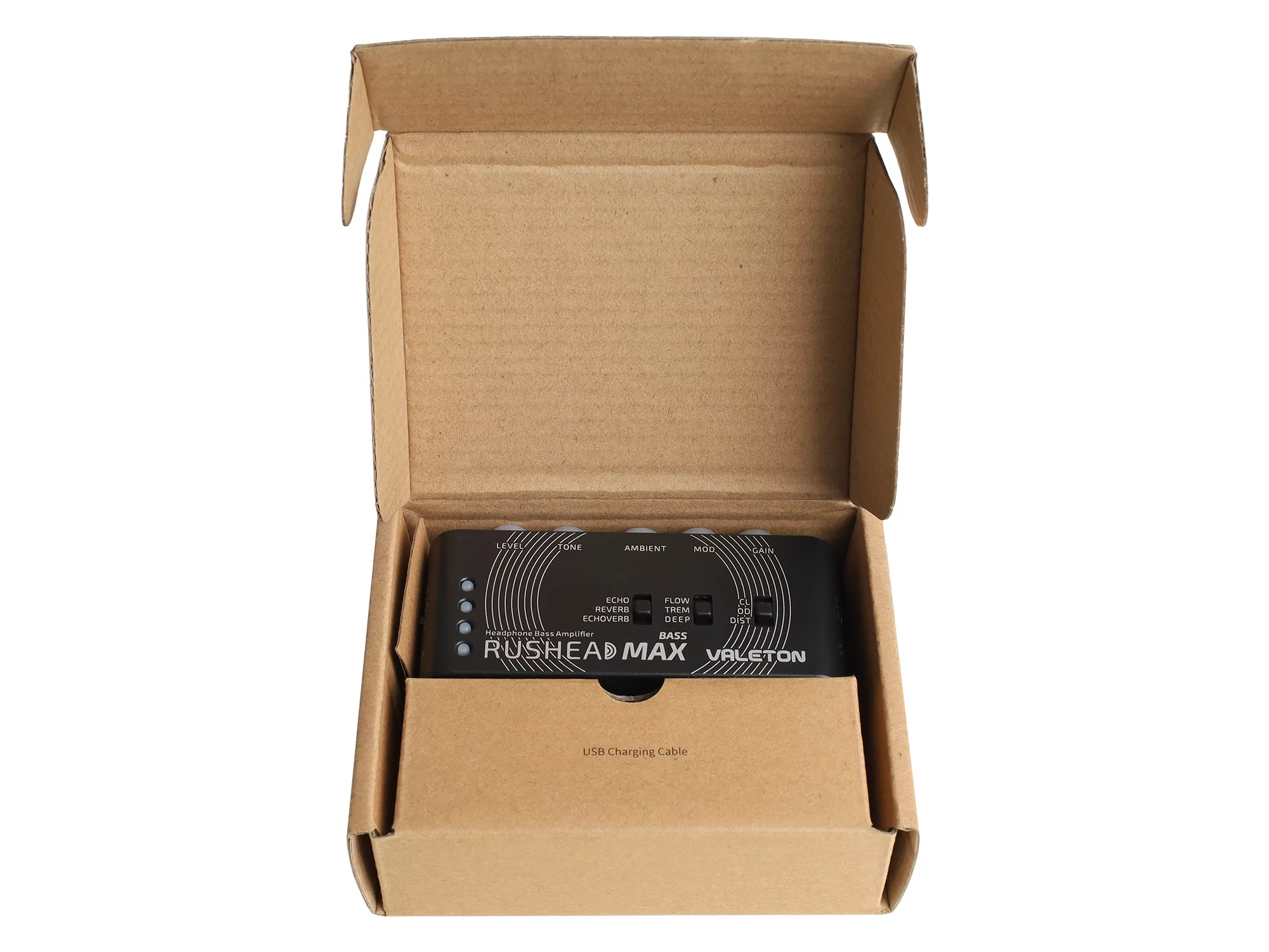 Компактный басгитарный усилитель-эмулятор Rushead Max Bass Valeton RH-101 13