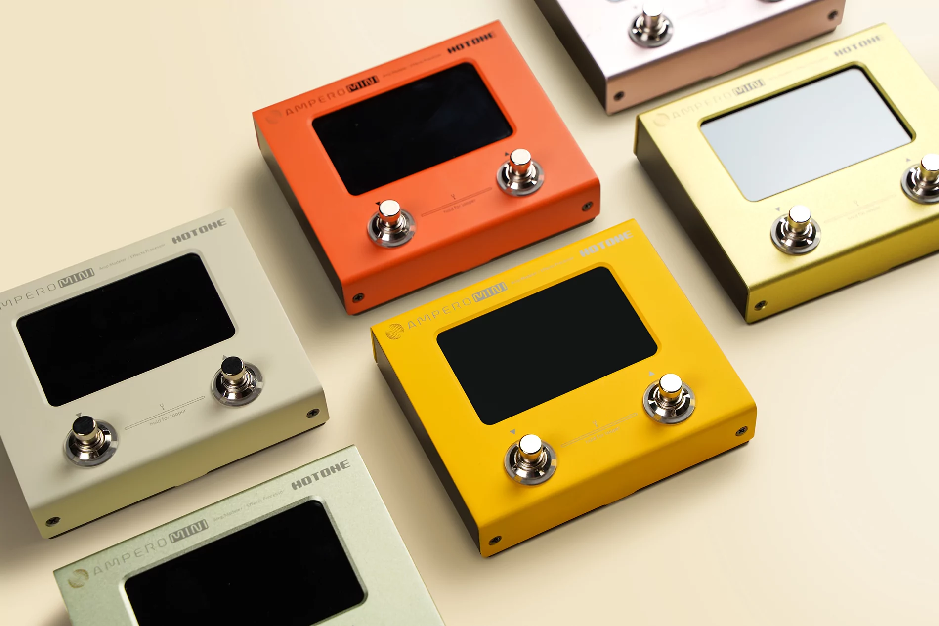 Процессор эффектов Hotone Ampero Mini (Orange) 2