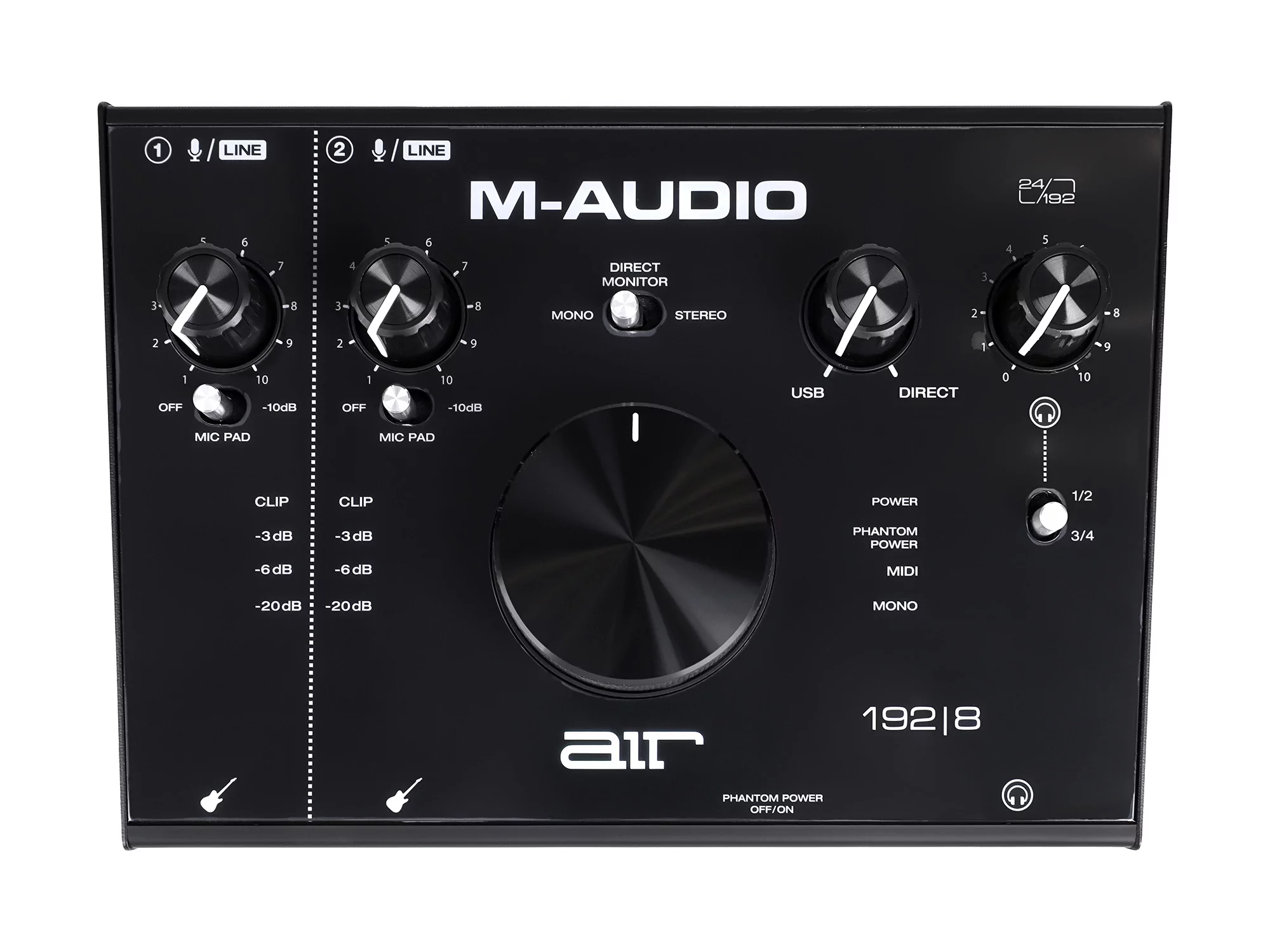 Аудиоинтерфейс USB M-audio AIR 192 8 9