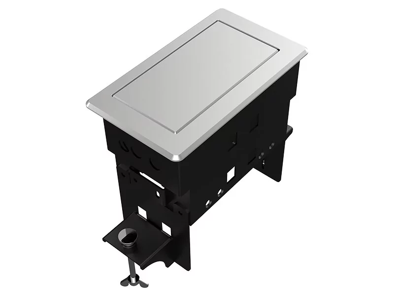 Прямоугольный металлический корпус Wize Pro WRTS-04BOX-S 2