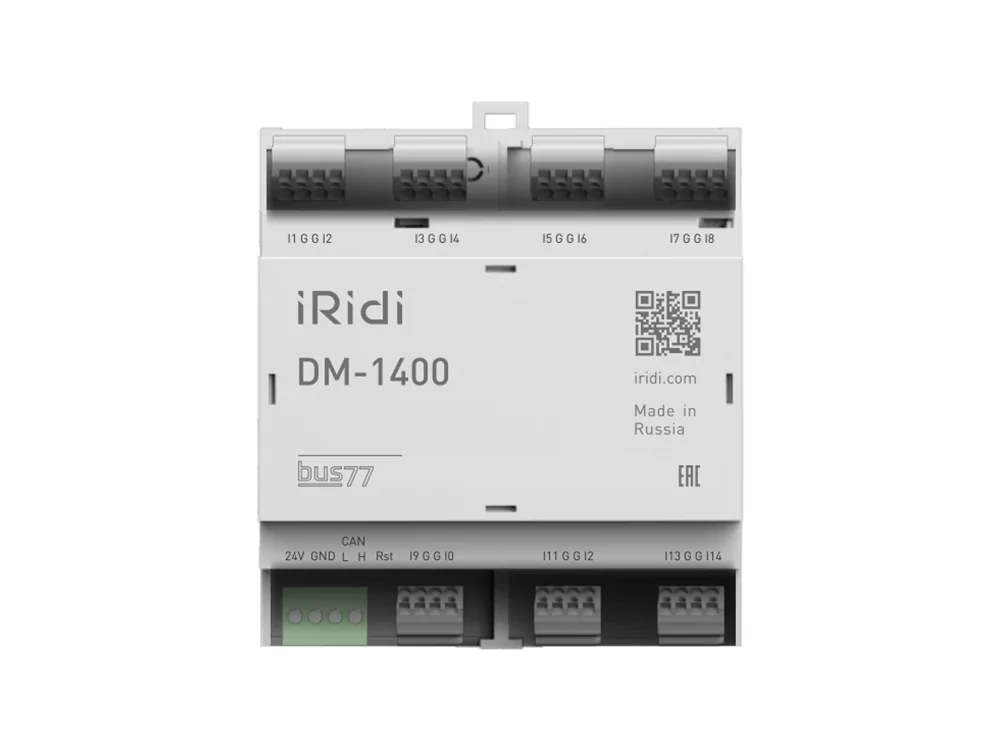 Модуль на 14 универсальных входов DM-1400 iRidi DM-1400