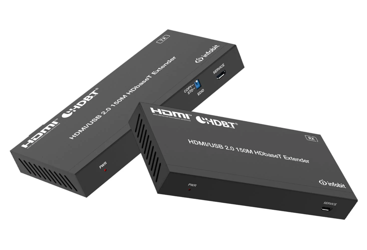 Удлинитель HDMI Infobit E150U2 4