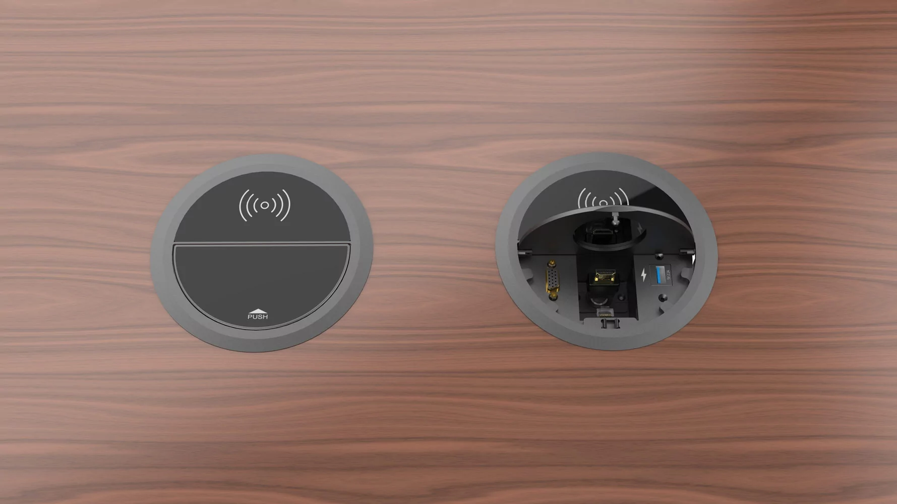 Круглый архитектурный лючок Wize Pro WRTS-SR-B 9