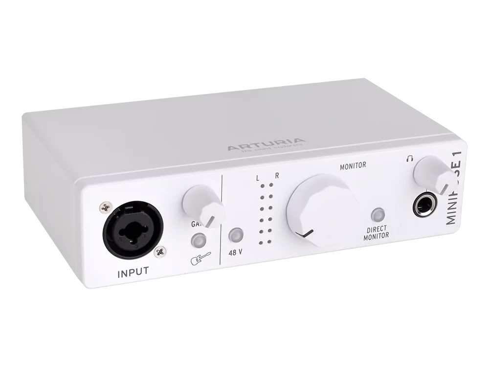 Аудиоинтерфейс USB Arturia MiniFuse 1 White 8