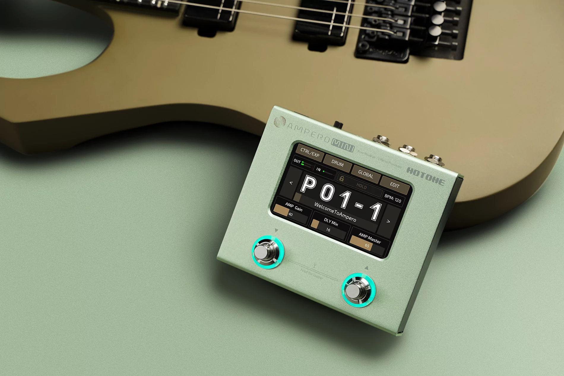 Процессор эффектов Hotone Ampero Mini (Vanilla) 9