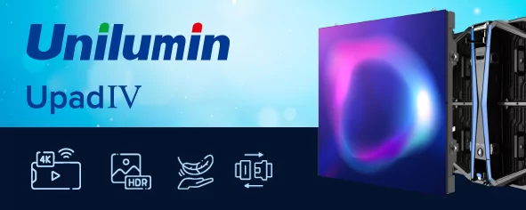 Unilumin UpadⅣ − LED-экраны для аренды облегченного дизайна