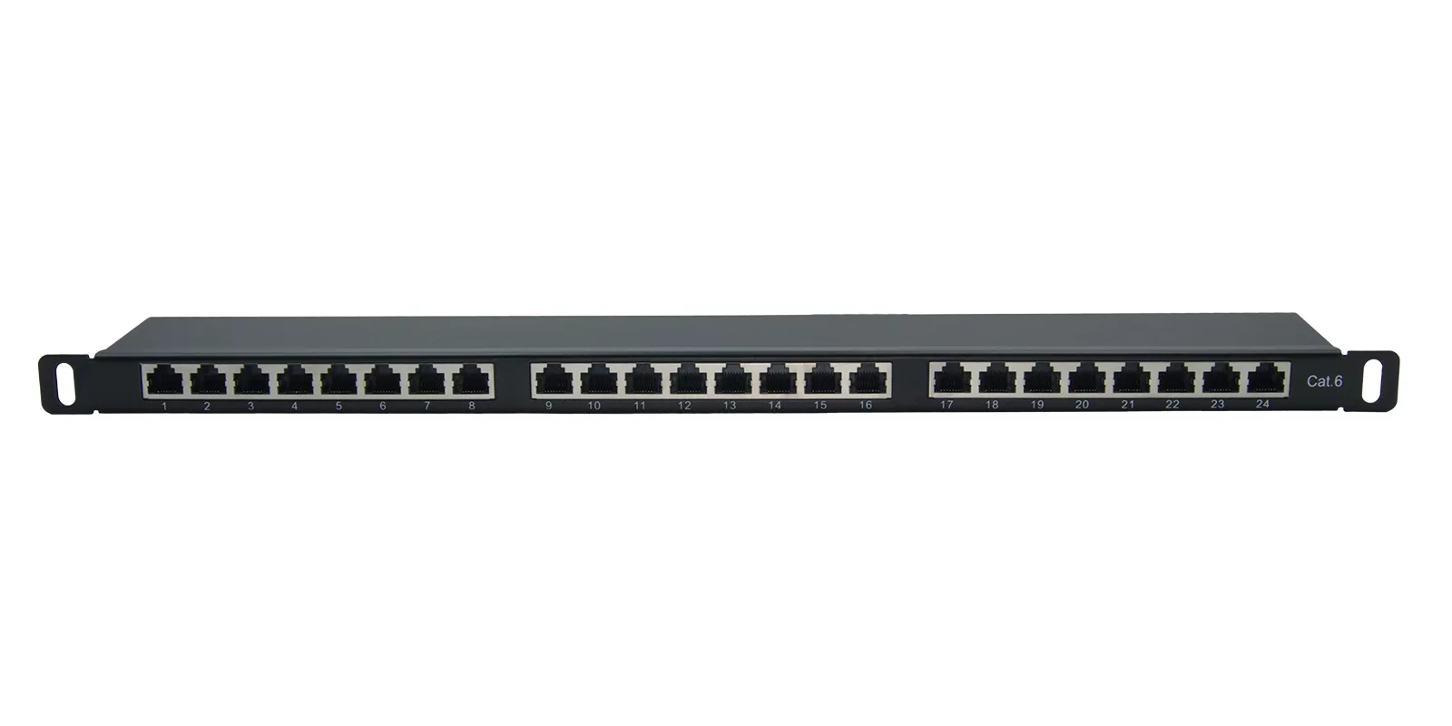 Патч-панель 19" Wize Pro W0.5U24CAT6-SH