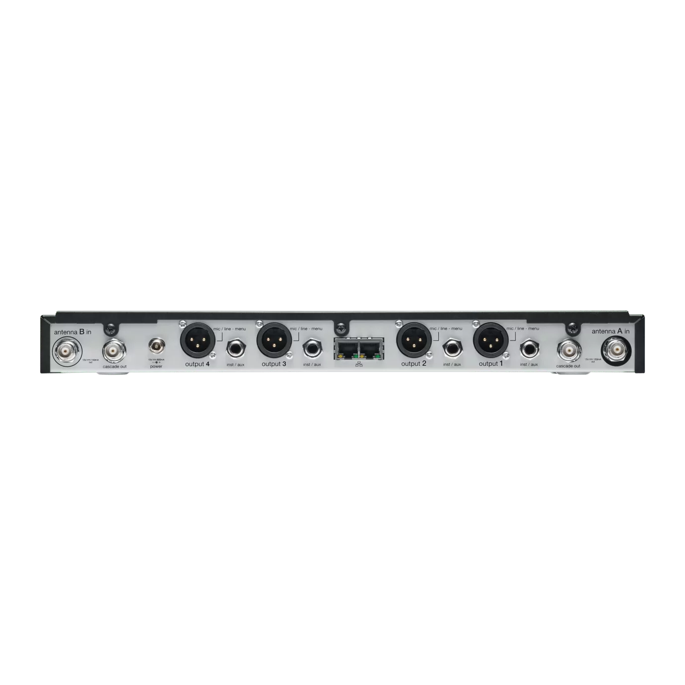 Четырехканальный приемник цифровой радиосистемы SLXD SHURE SLXD4Q+E=-G65 2